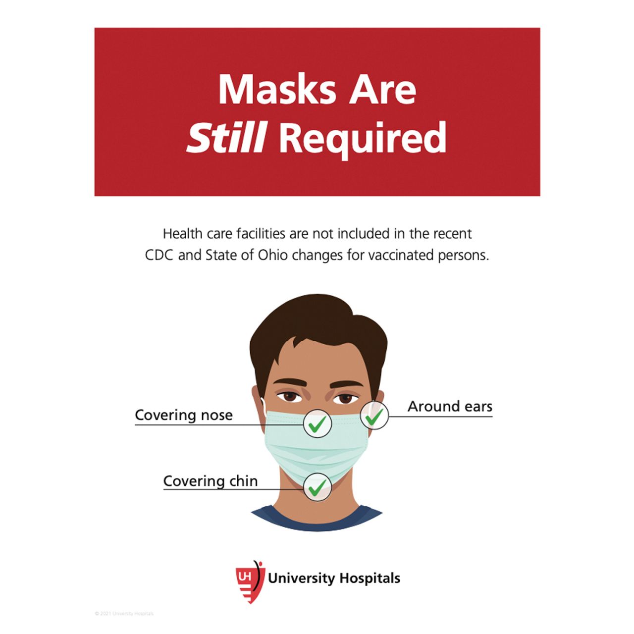 Masks Still Required Sign Healthcare Drawhub