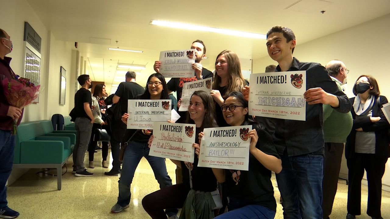 UC medical students celebrate Match Day