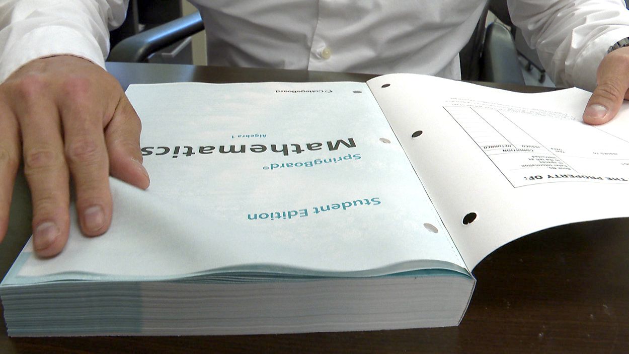 The Florida Department of Education announced Friday that it had rejected a record 41% of the math instructional materials submitted for consideration. (File Photo)
