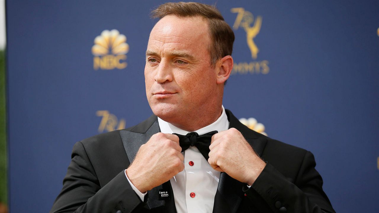 Matt Iseman arrives at the 70th Primetime Emmy Awards on Monday, Sept. 17, 2018, at the Microsoft Theater in Los Angeles. (Photo by Danny Moloshok/Invision for the Television Academy/AP Images)