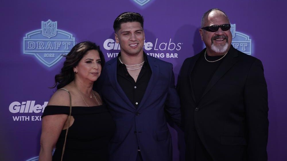 Carolina Panthers draft Matt Corral, trade up into Day 2.