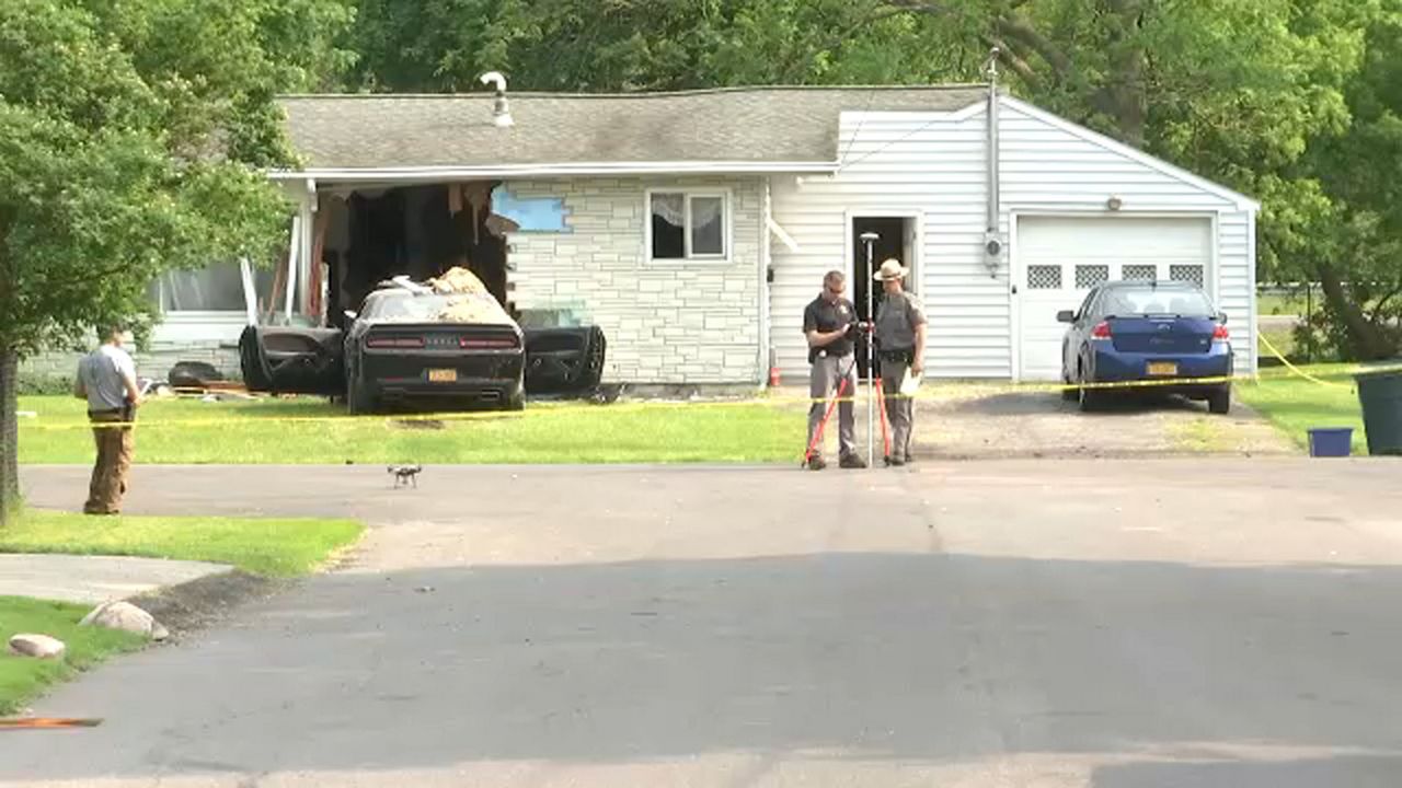 Man Dead After Car Crashes Into Mattydale Home