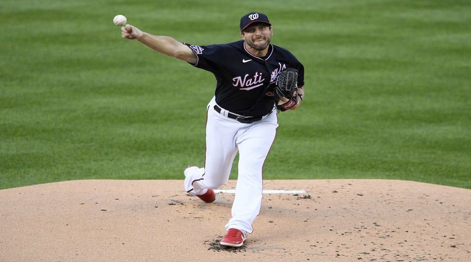 Scherzer cools off Rays, Nats win 6-1 with makeshift lineup