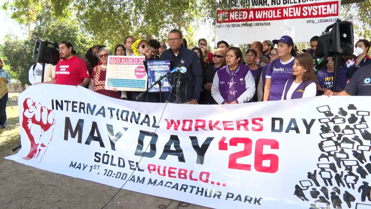 Nearly a year after immigration enforcement began in LA, organizers lay out plans for May Day rally