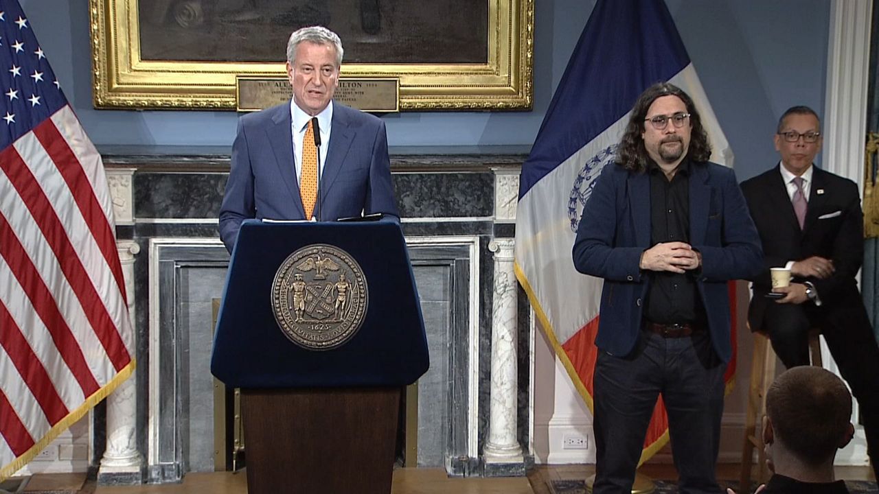 Mayor Bill de Blasio press conference