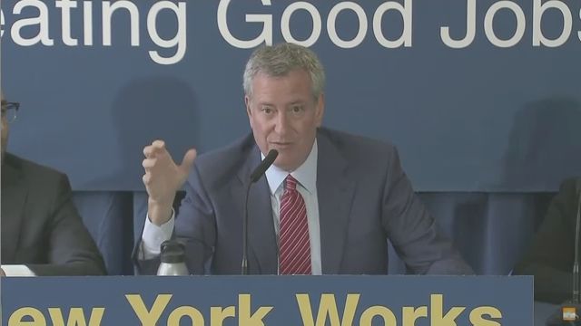 Mayor Launches Decade-Long Effort to Create 100k Jobs