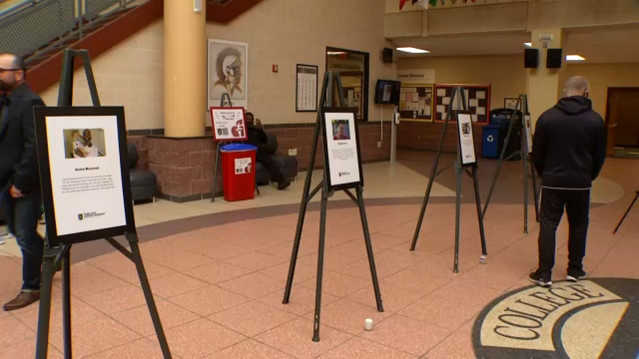 The college held a remembrance for the 10 Black victims killed and three others wounded. 