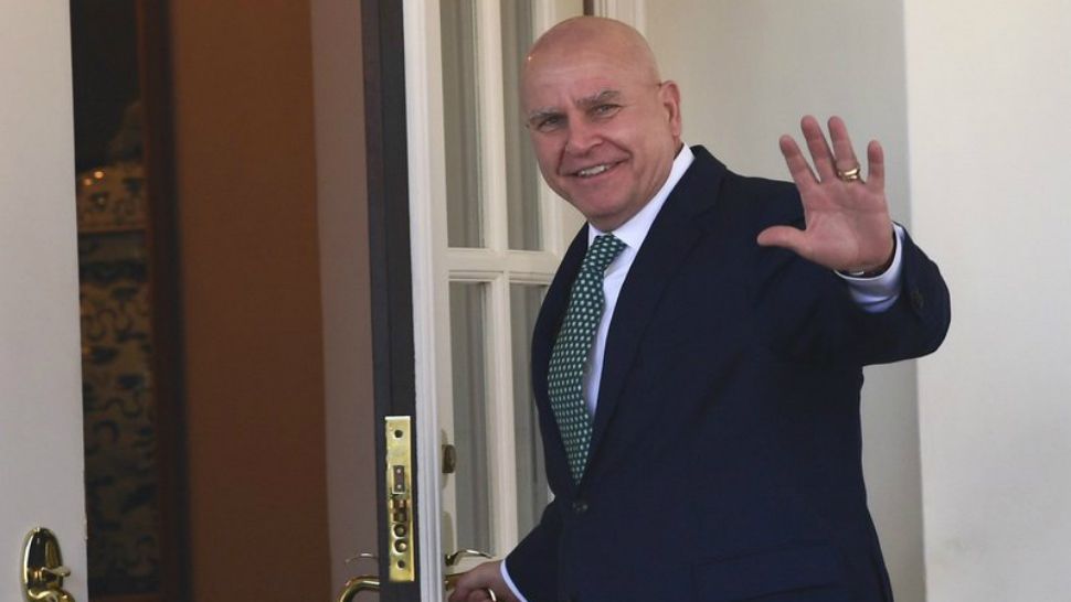 In this March 16, 2018, file photo, National Security Adviser H.R. McMaster waves as he walks into the West Wing of the White House in Washington. (AP Photo/Susan Walsh/File)