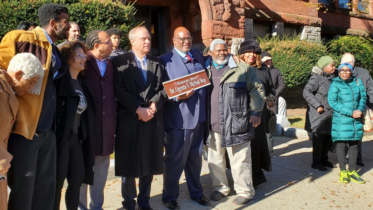 Worcester honors Ogretta McNeil with street dedication