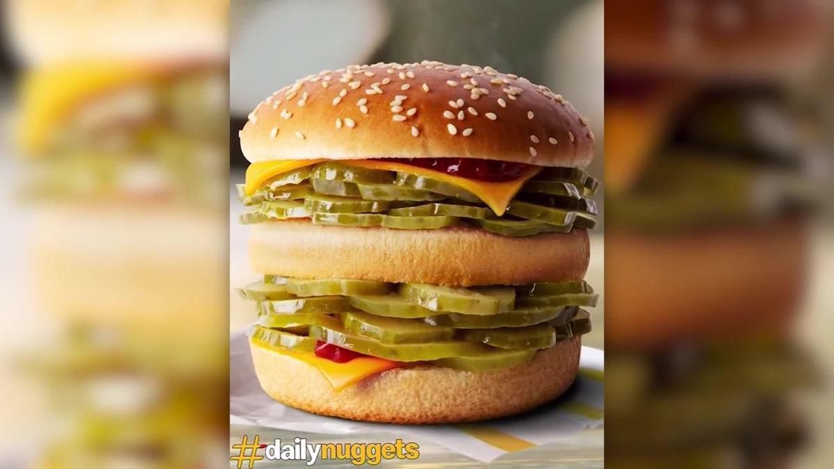 McDonald’s reveals ‘McPickle’ burger — on April Fool’s Day
