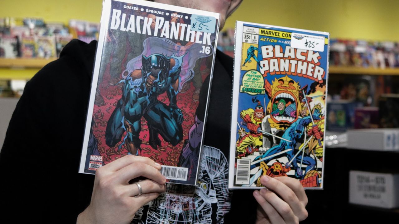 Black Panther comic books