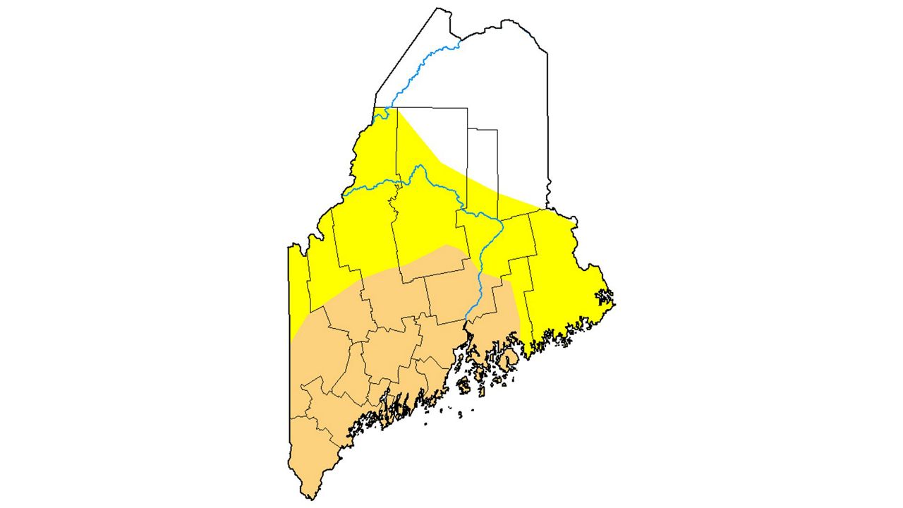 Maine is in a severe drought
