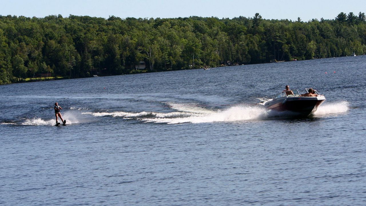 Low lake level hazards