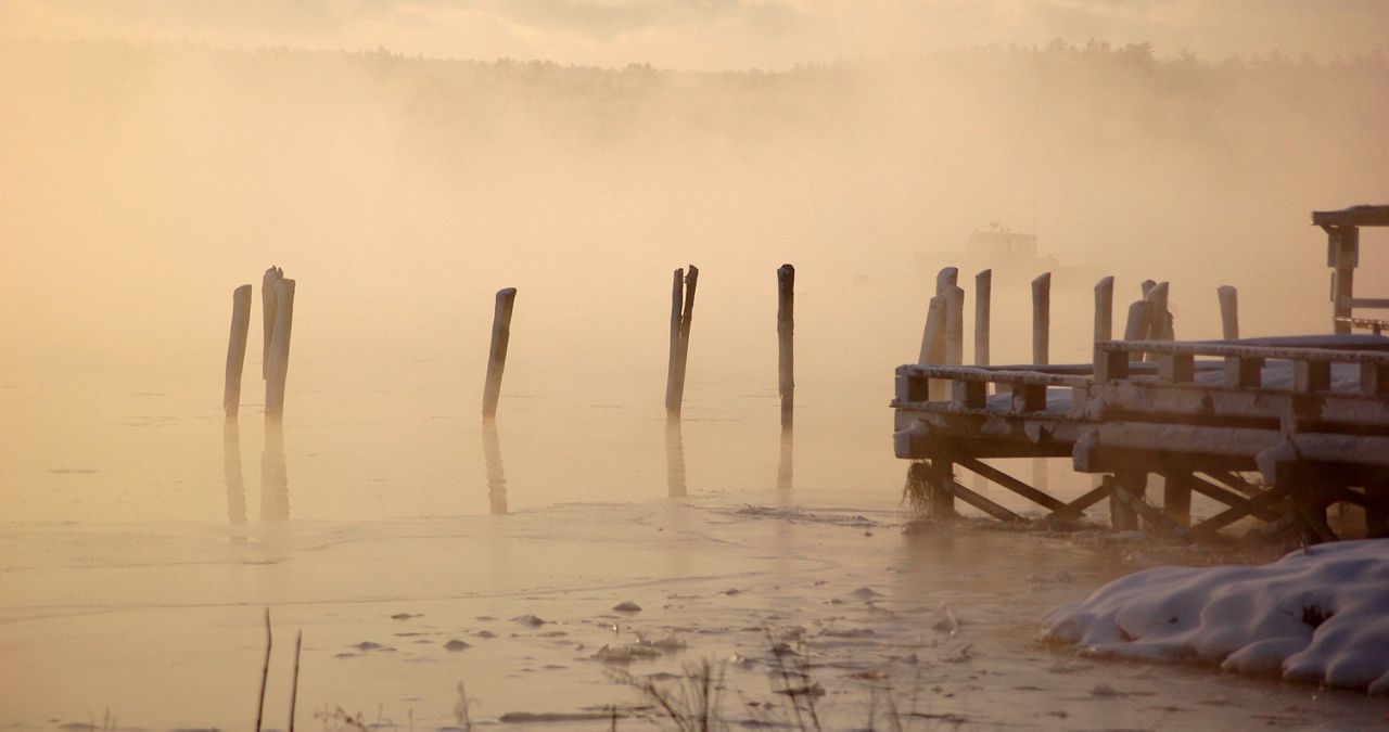 The recent extremes seen this winter in Maine have left the state with plenty of foggy days and a case of weather whiplash. (Photo courtesy of Getty Images).