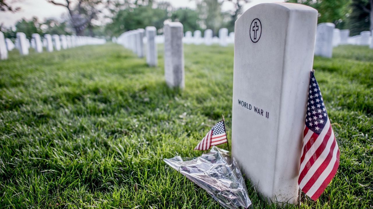 WWII headstone