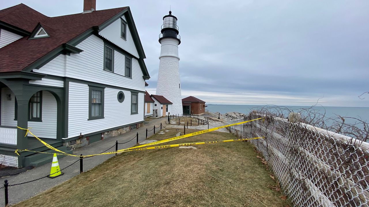 Storm damages iconic Maine lighthouse museum
