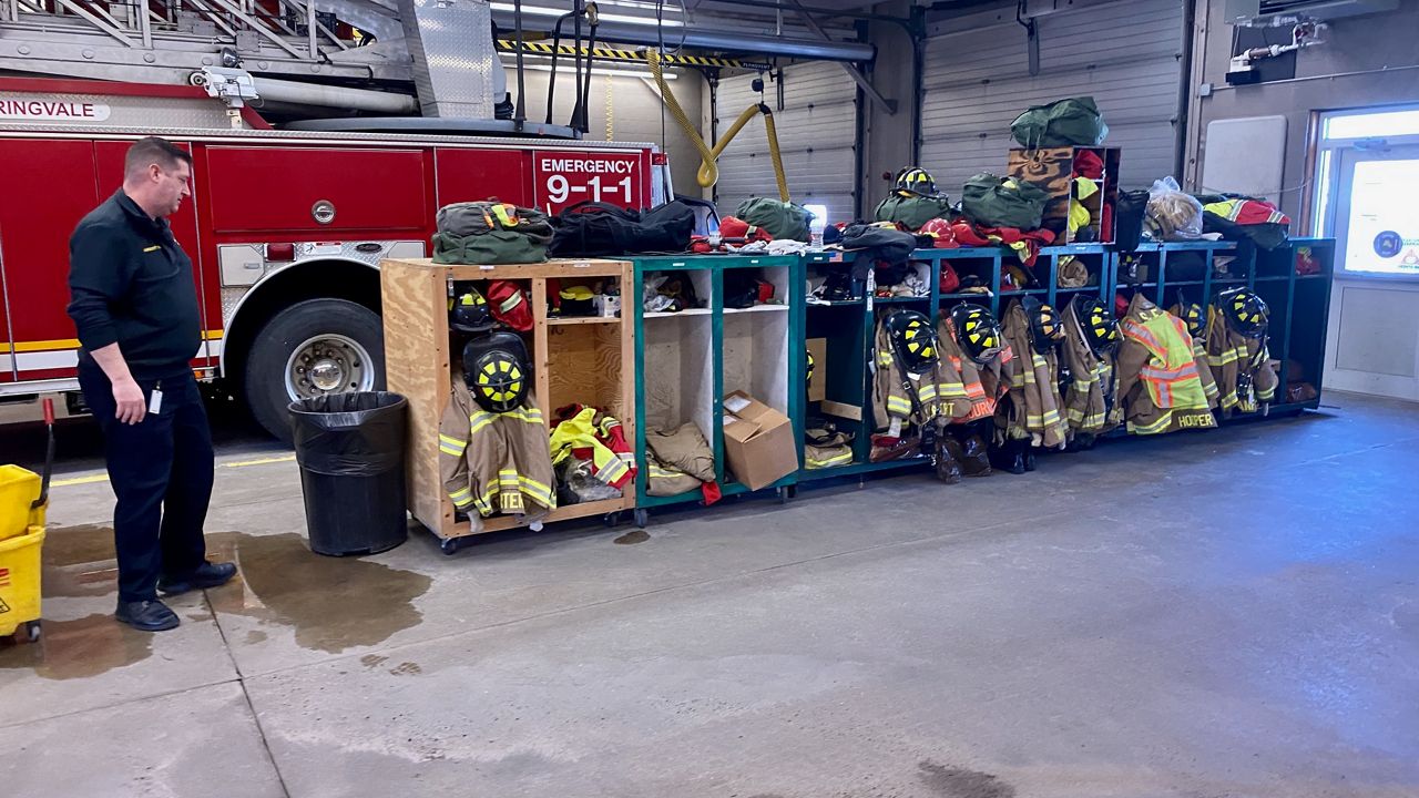 inside fire station