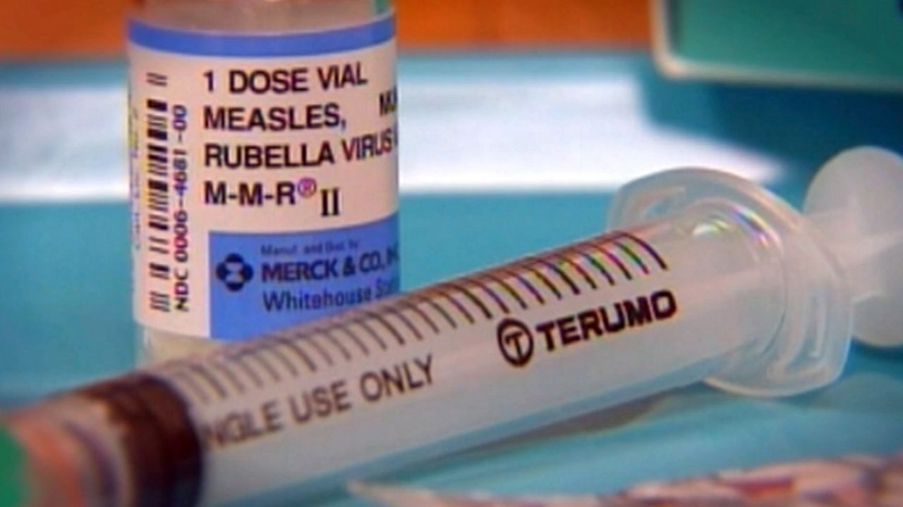 Measles vaccine. (File photo)