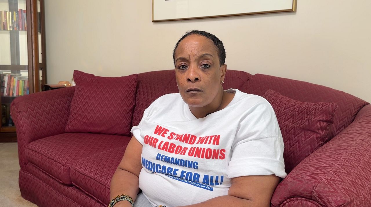 Penelope Wingard of Charlotte was the first recipient of Medicaid expansion in North Carolina in 2023. (Spectrum News 1/Anthony Watts)