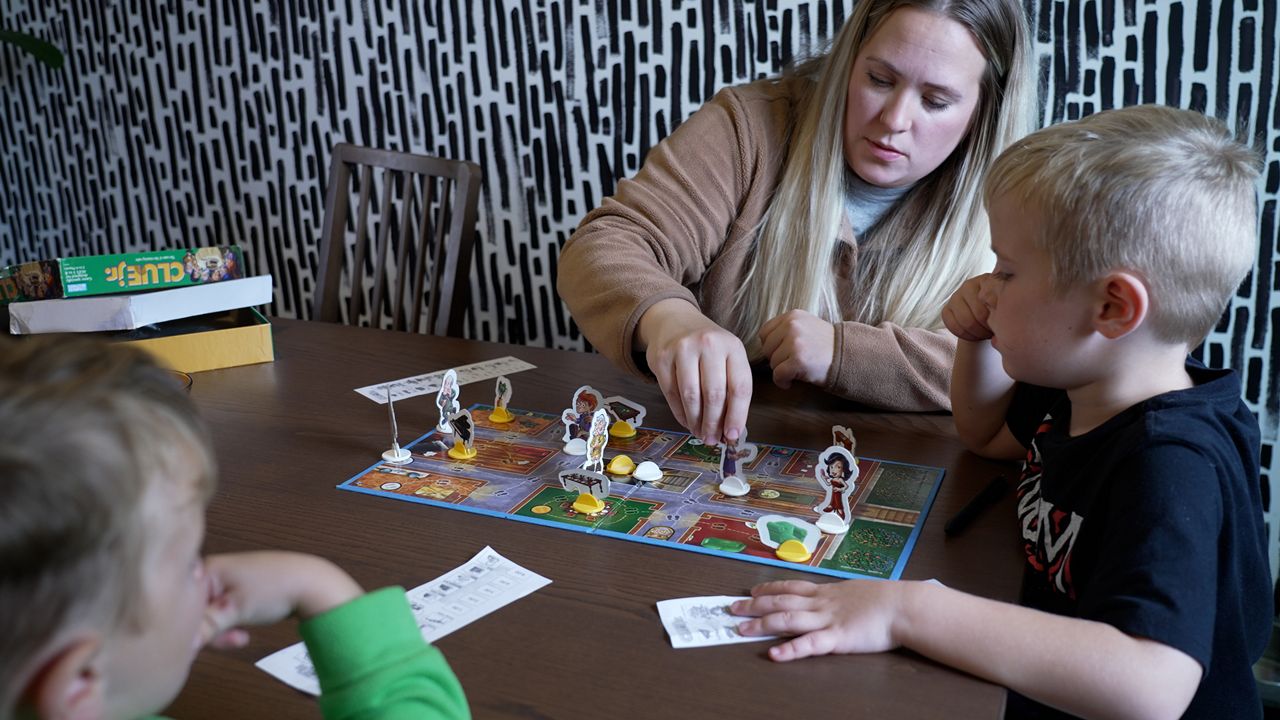 Hilary Hawk said she can be present for her three boys because of the brief moments of alone time she finds throughout the day. (Ohio State University Wexner Medical Center)