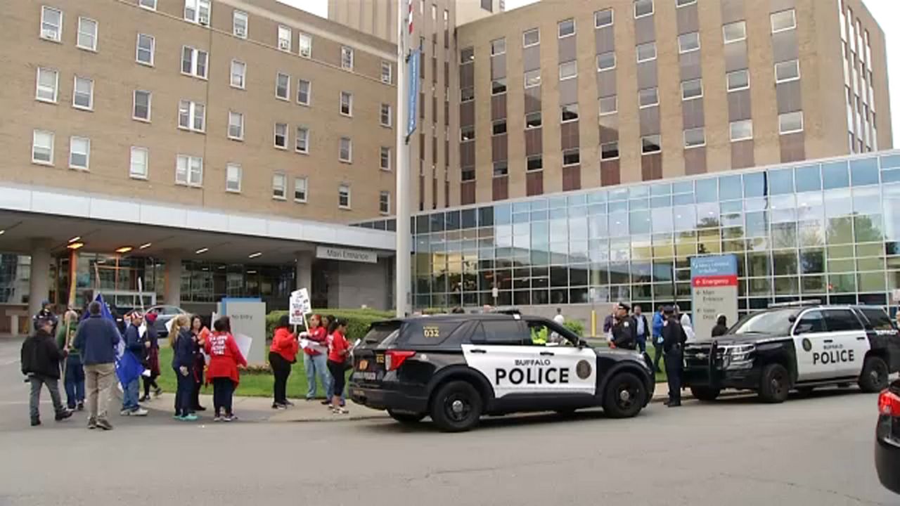 Strike at Mercy Hospital underway after contract agreement could not be reached by deadline