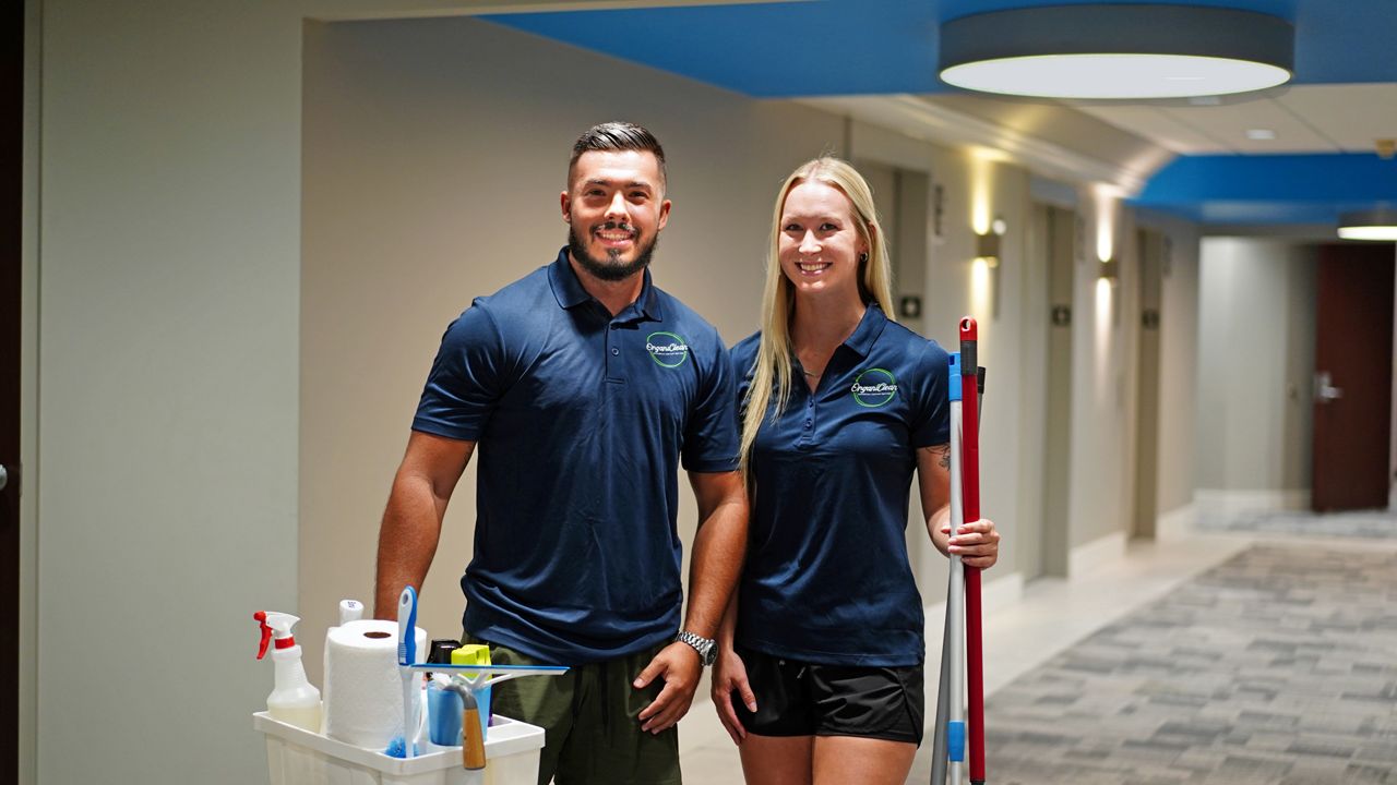 Fitness couple founds organic cleaning business