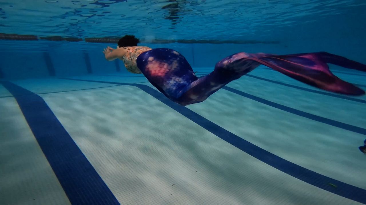 Swim like a mermaid? There's a class for that in NY