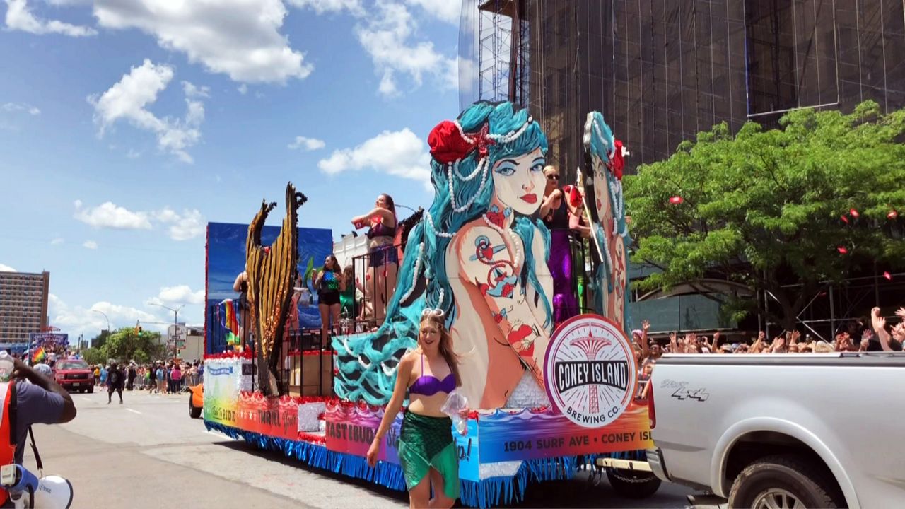 Mermaid parade