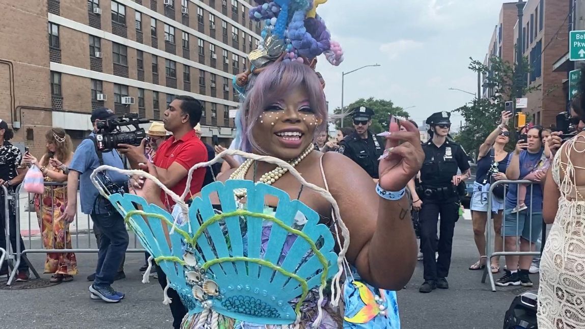 Thousands flock to Coney Island for the Mermaid Parade