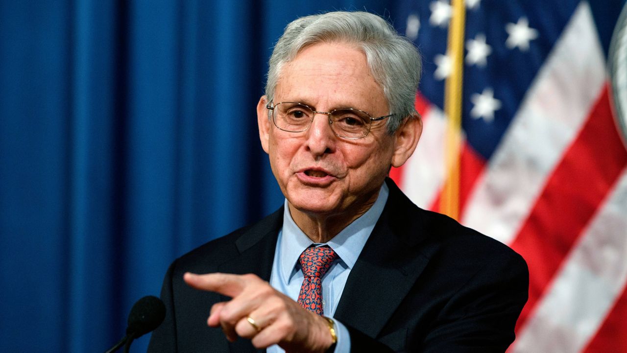 Attorney General Merrick Garland (Nicholas Kamm, Pool via AP)