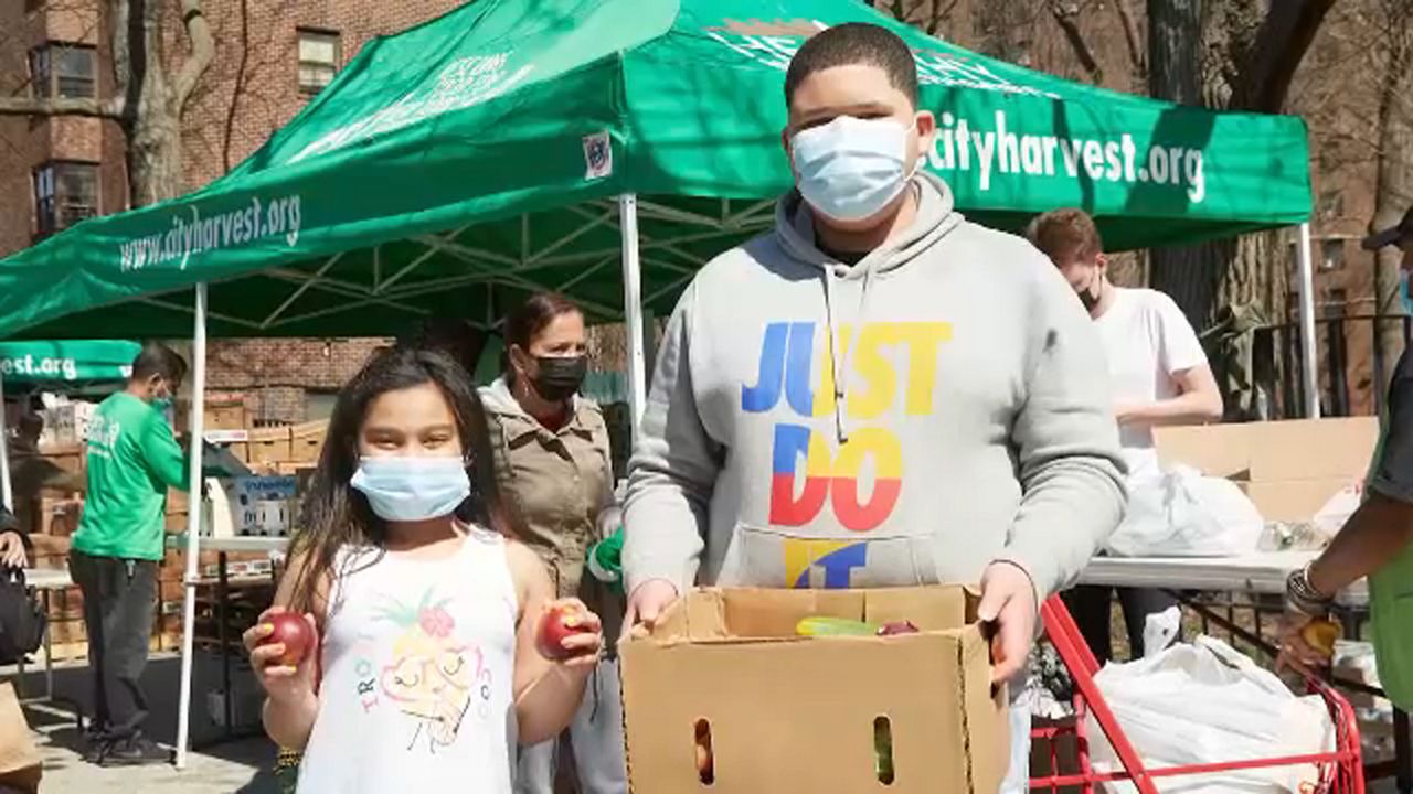 The thirty day period of action in opposition to hunger kicks off in New York