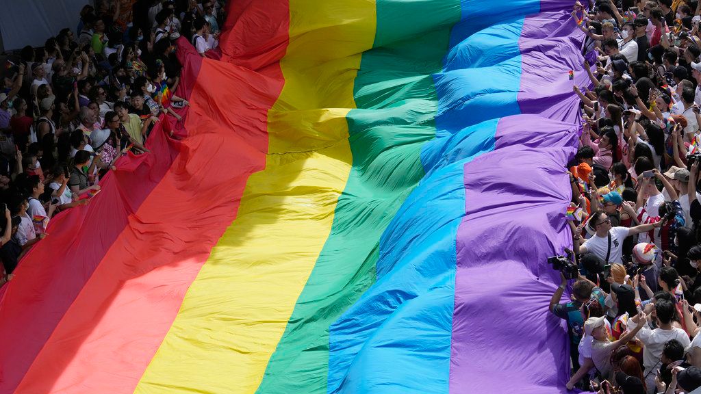 A discussion centered around LGBTQ Pride Month, and the ongoing efforts to make sure representation and equality ideals are being realized. (AP Photo/Sakchai Lalit)