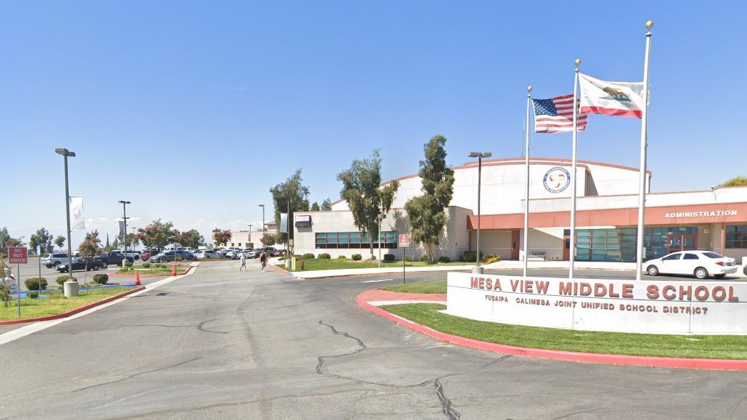 Mesa View Middle School in Calimesa. (Google Street View)