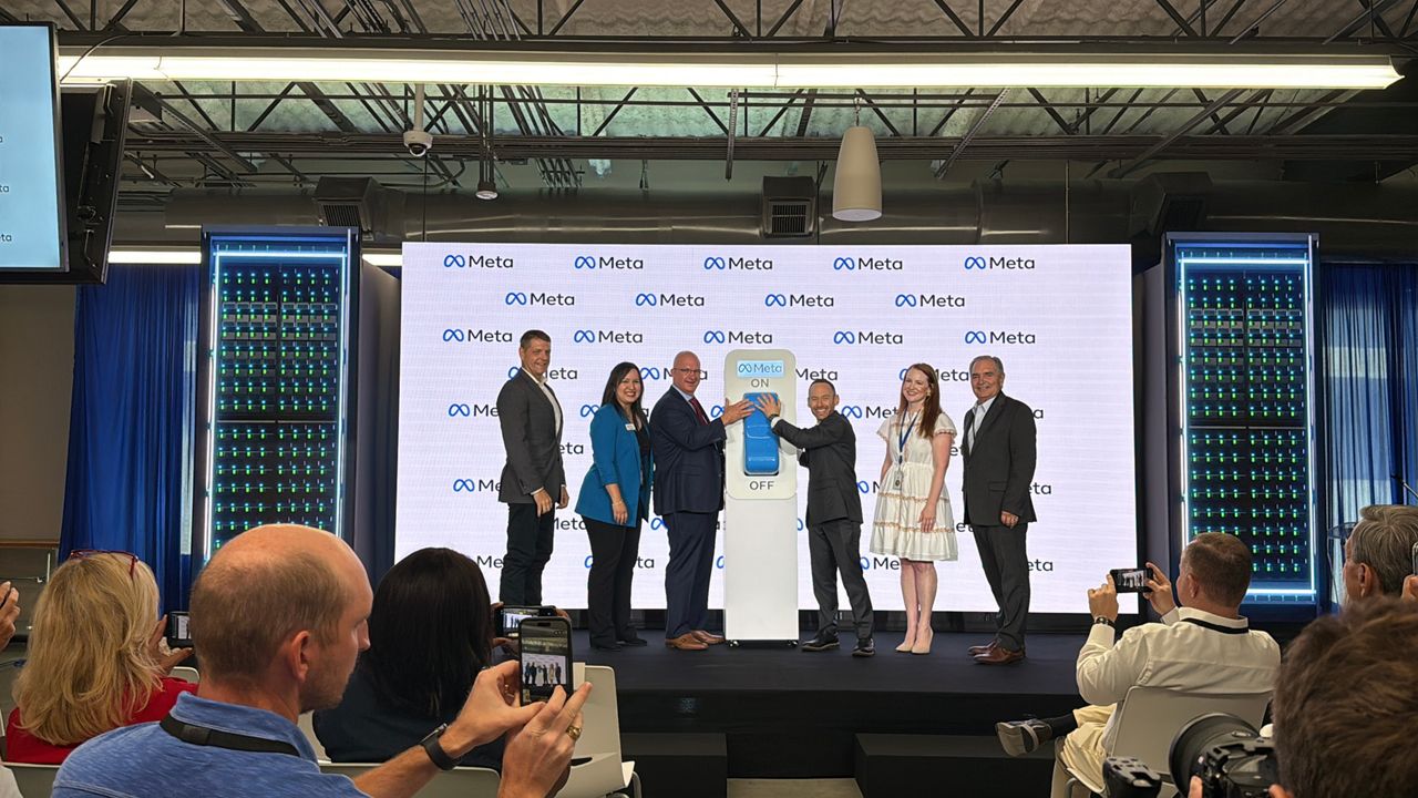 Meta opens AI-optimized data center in Temple