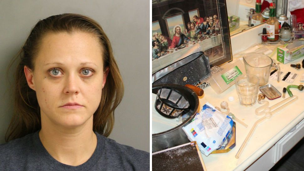 Mother April Burrier was arrested after her son was confined to a closet. (Courtesy: Harris County Jail)