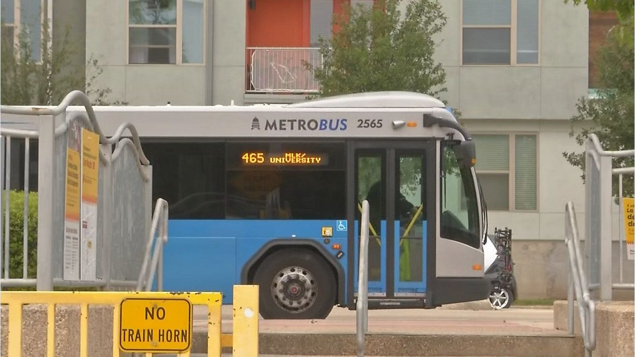 A MetroBus makes a stop in Austin, Texas, in this undated file image. (Spectrum News/FILE)