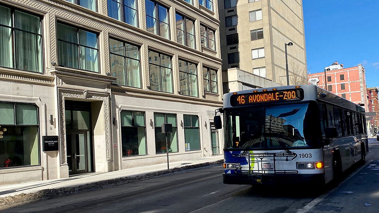 Cincinnati Metro bus. (Casey Weldon/Spectrum News 1)