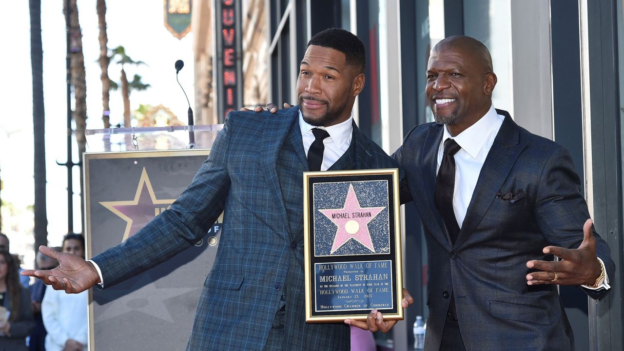 Walk of Fame Star for Michael Strahan unveiled