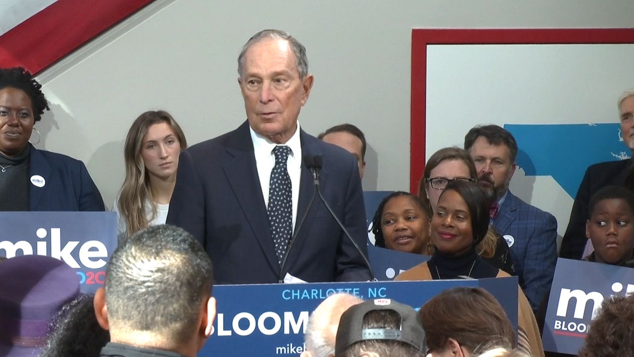 Michael Bloomberg North Carolina