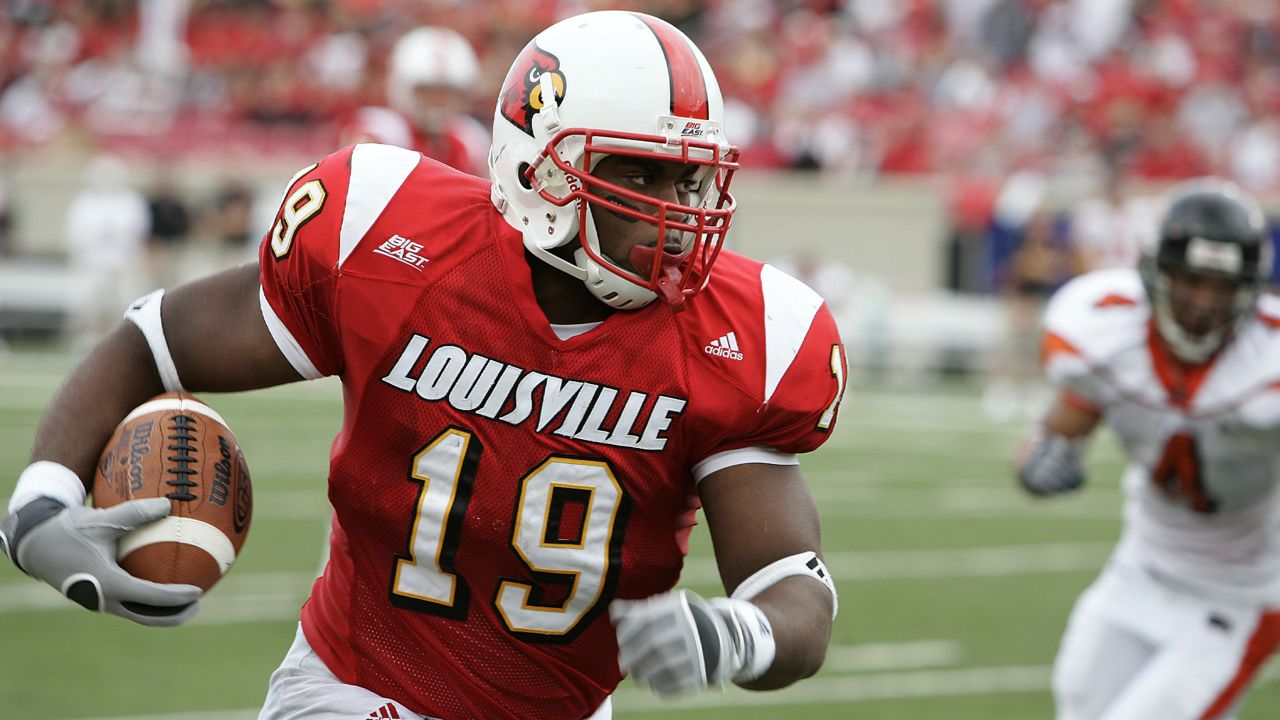 Louisville Cardinals NFL stars jersey