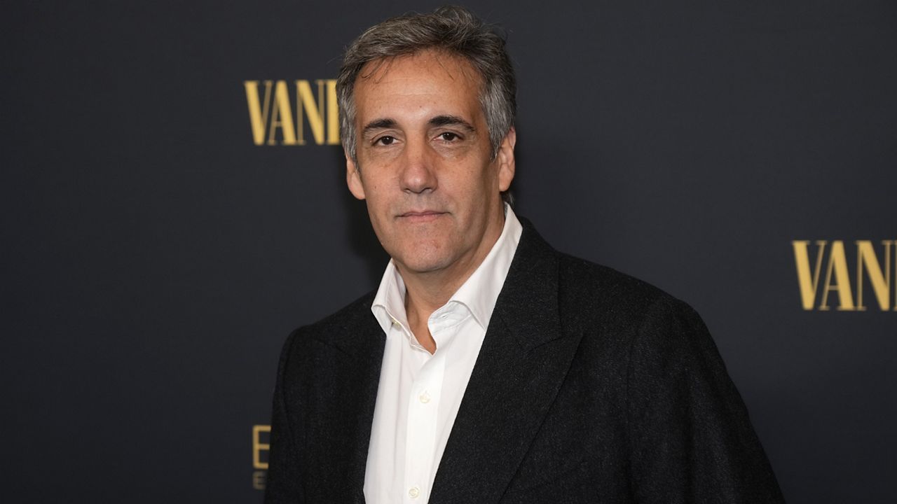 Michael Cohen attends the premiere of "The Apprentice" at the DGA New York Theater on Tuesday, Oct. 8, 2024, in New York. (Photo by Charles Sykes/Invision/AP)