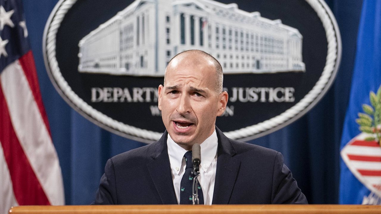 Michael Sherwin, former acting U.S. attorney for the District of Columbia (Sarah Silbiger/Pool via AP)