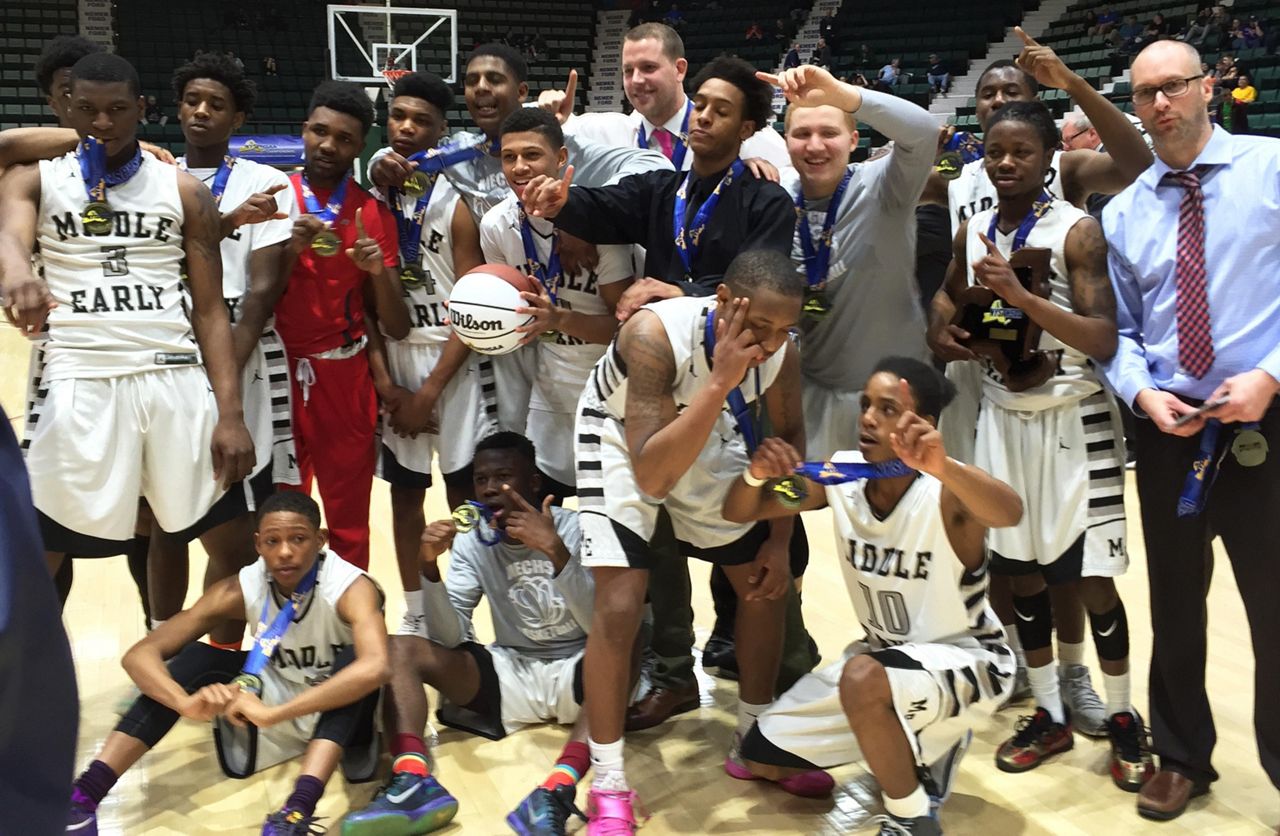 Middle Early College Wins NYSPHSAA Class C Boys Basketball Crown