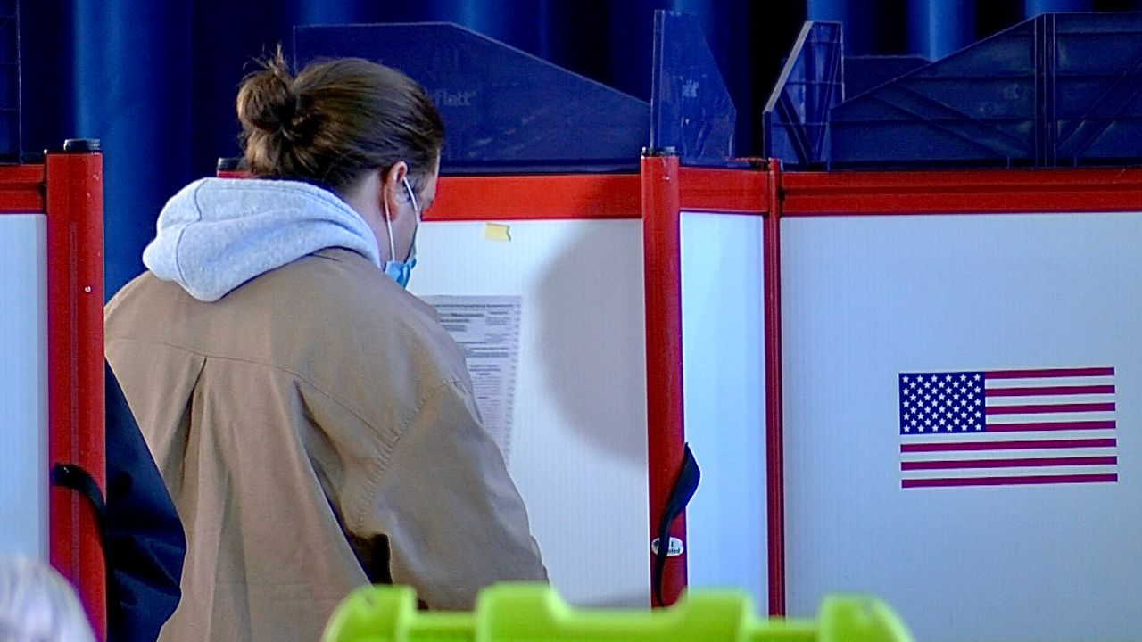 Voters head to the polls in Worcester on Election Day