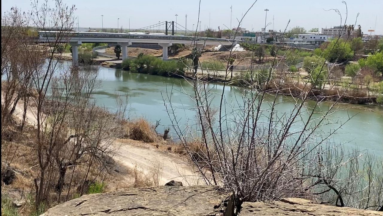 The Rio Grande appears in Roma, Texas, in this image from March 2021. (Spectrum News 1)