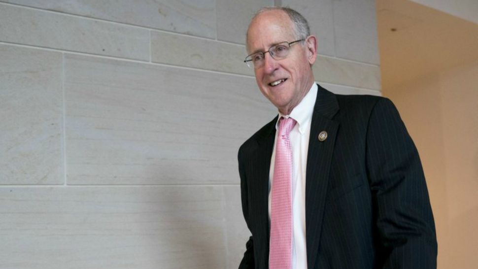 In this March 8, 2018, photo, Rep. Mike Conaway, R-Texas, appears at the Capitol in Washington. (AP Photo/Andrew Harnik)