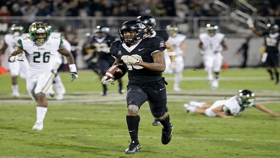 The Minnesota Vikings have selected Hughes with the 30th pick in the first round of the NFL draft. Hughes played only one season for UCF, helping the Knights finish undefeated in 2017 with four interceptions, 11 pass breakups and four touchdown returns. (AP Photo/John Raoux, File)