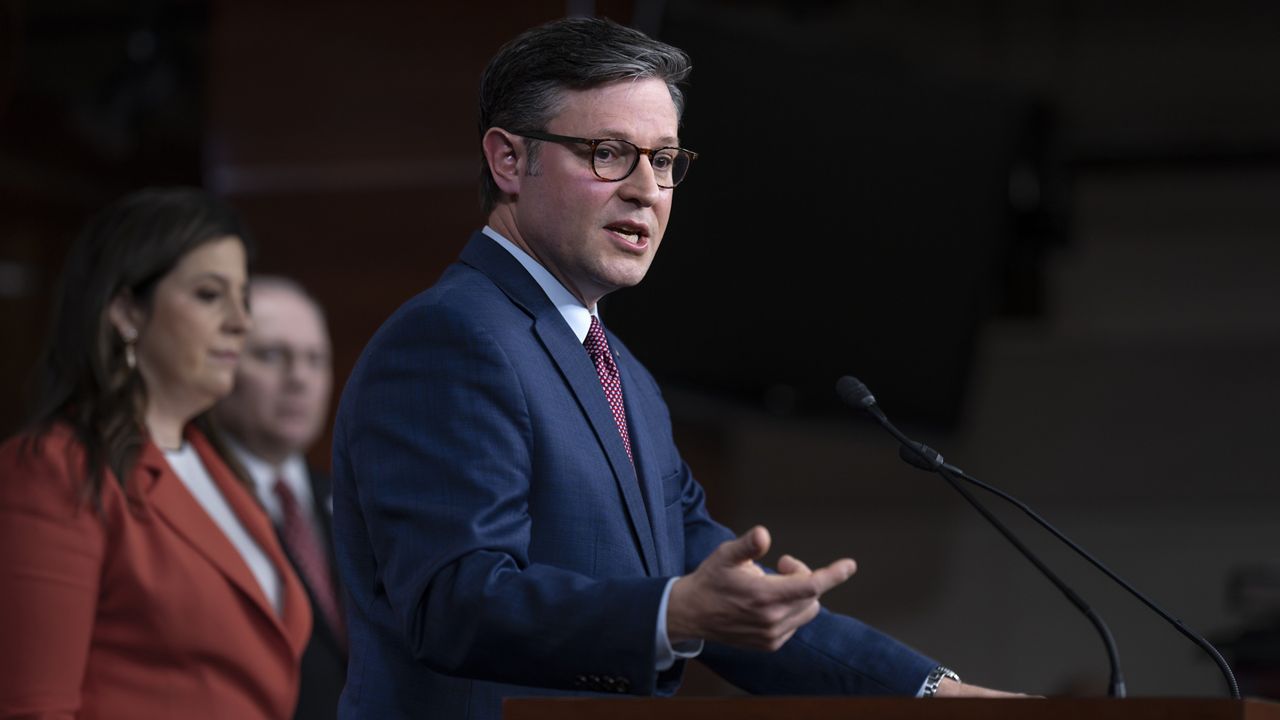 House Speaker Mike Johnson (AP Photo/J. Scott Applewhite, File)