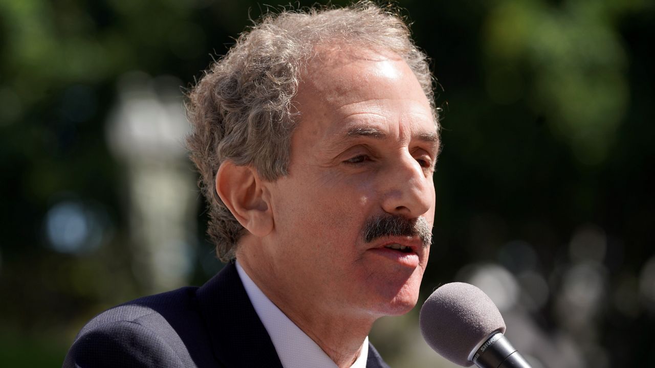 Los Angeles City Attorney Mike Feuer. (AP Photo/Damian Dovarganes)