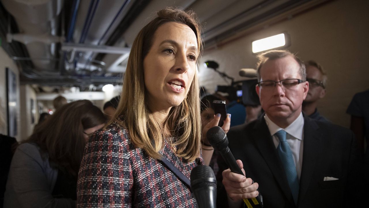 Democratic Rep. Mikie Sherrill of New Jersey (AP Photo/J. Scott Applewhite, File)